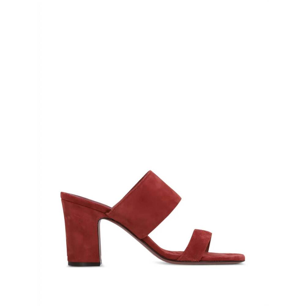 NEW PARIS TEXAS women's ava block heel sandal in brandy